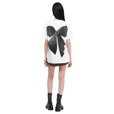 THE BOW LOGO OVERSIZED TEE